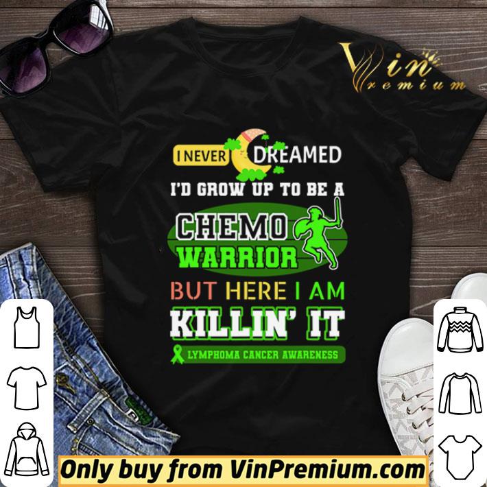 Lymphoma cancer chemo warrior funny sayings lymphoma cancer shirt sweater 6