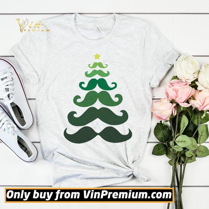 Mustache Christmas Tree shirt sweater 7 Mustache Christmas Tree shirt sweater