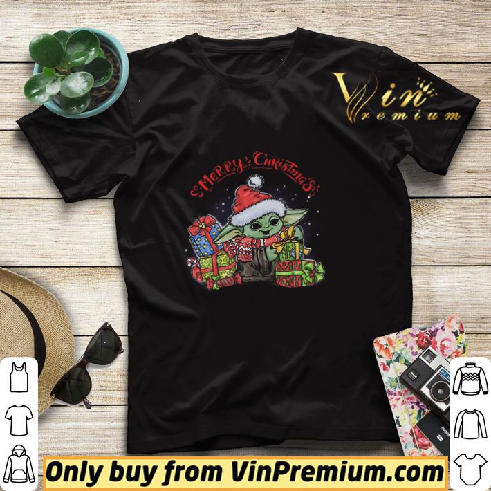 Baby Yoda Santa Merry Christmas shirt sweater