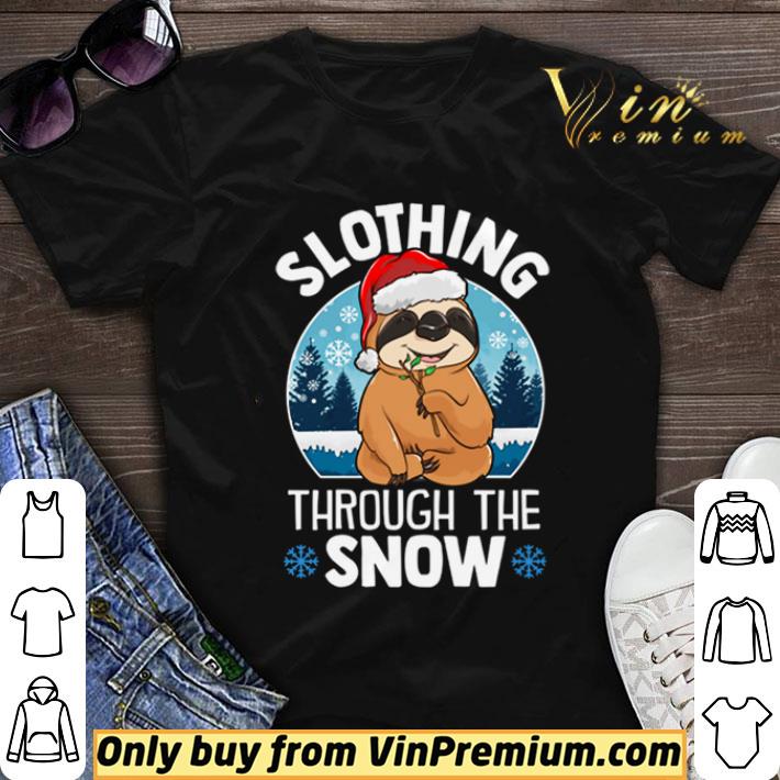 Slothing through the snow shirt sweater 6