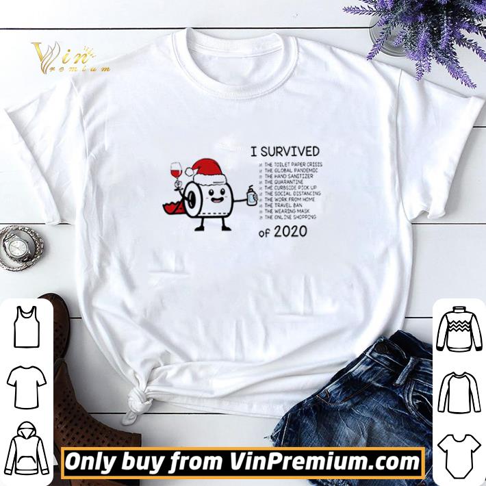 Toilet Paper I Survived The Global Pandemic Of 2020 Christmas shirt sweater 6