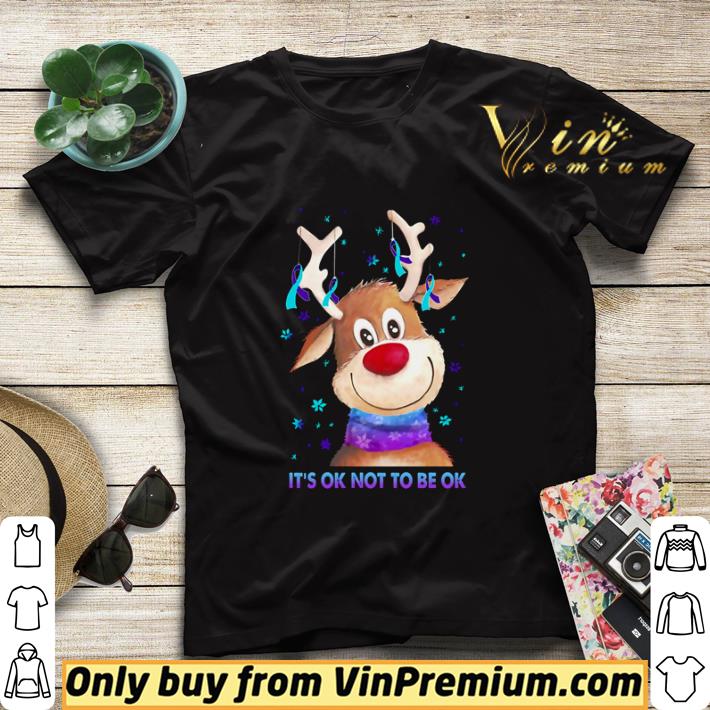Reindeer Suicide prevention it’s ok not to be ok shirt sweater