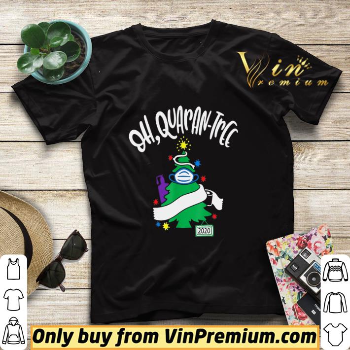 Funny Quarantine Christmas Tree shirt sweater