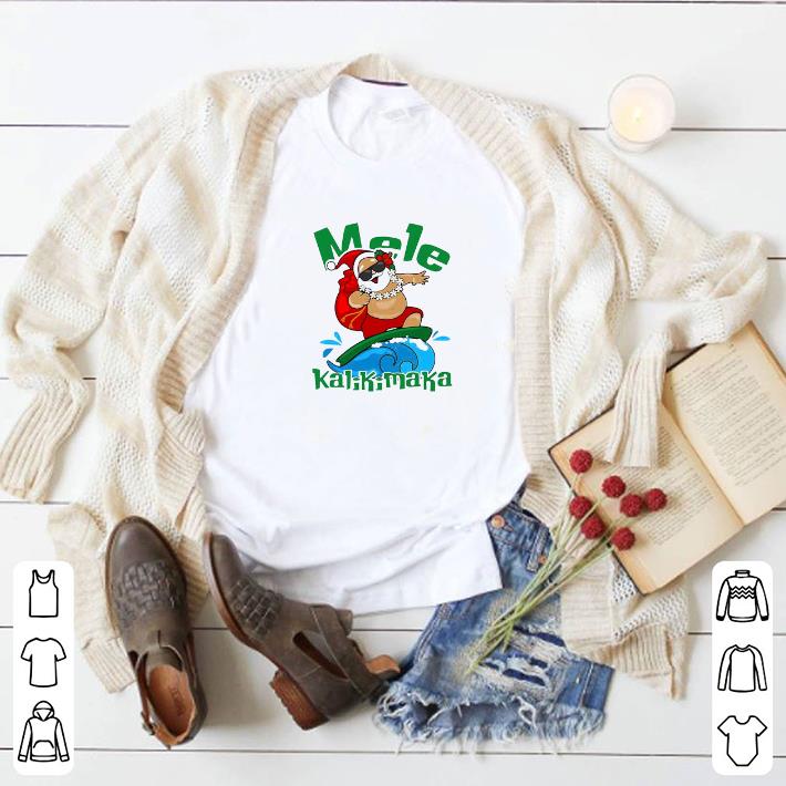 Premium Santa Mele Kalikimaka Christmas shirt 7 Premium Santa Mele Kalikimaka Christmas shirt