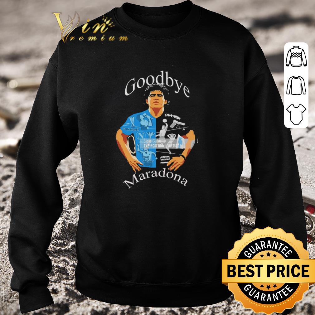 Top Goodbye Diego Maradona shirt 7 Top Goodbye Diego Maradona shirt