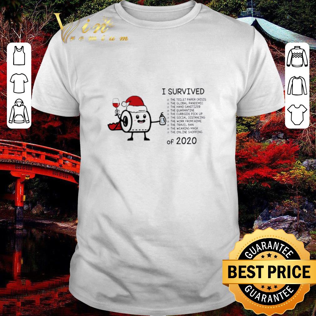 Nice Toilet Paper I Survived The Global Pandemic Of 2020 Christmas Sweater shirt 7