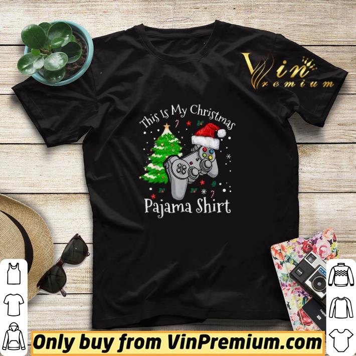 Santa Hat Gamer Video Game This Is My Christmas Pajama shirt sweater