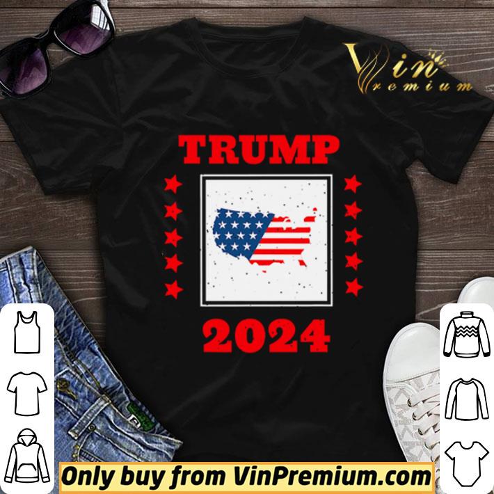 Trump 2024 Election He Still My President Election American Flag Map shirt sweater 6