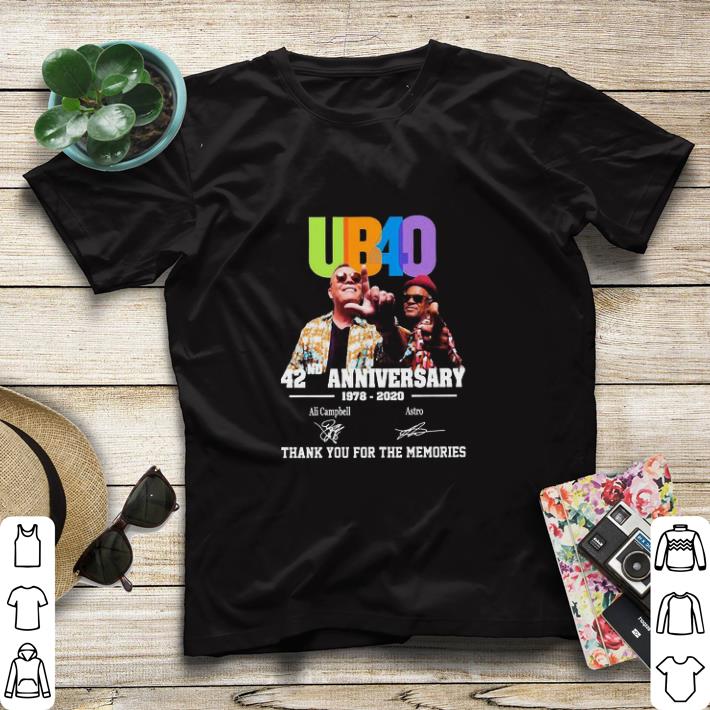 Nice UB40 42nd anniversary 1978-2020 thank you for the memories shirt sweater 7 Nice UB40 42nd anniversary 1978-2020 thank you for the memories shirt sweater