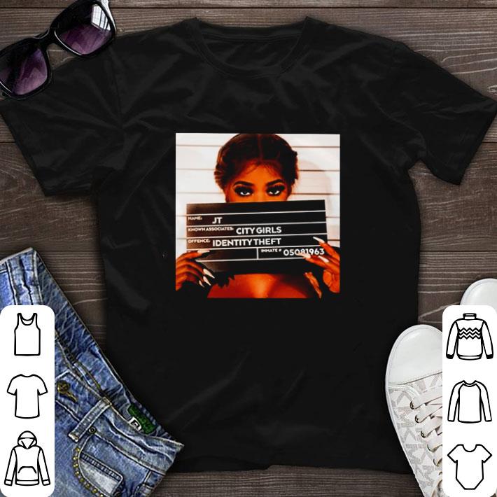 Top City Girls member JT mugshot shirt sweater 7
