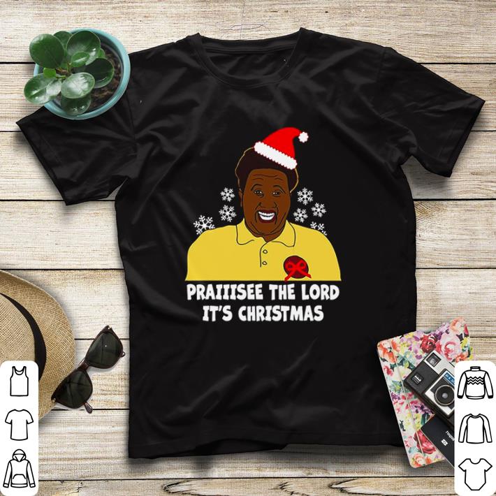 Top Santa Hellur Praise The Lord Its Christmas shirt sweater