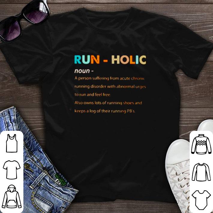 Top Run-Holic definition meaning shirt sweater 6