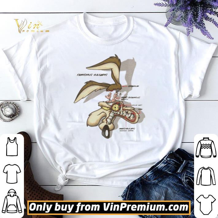 Looney Tunes Wile E. Coyote X-Ray shirt sweater 6