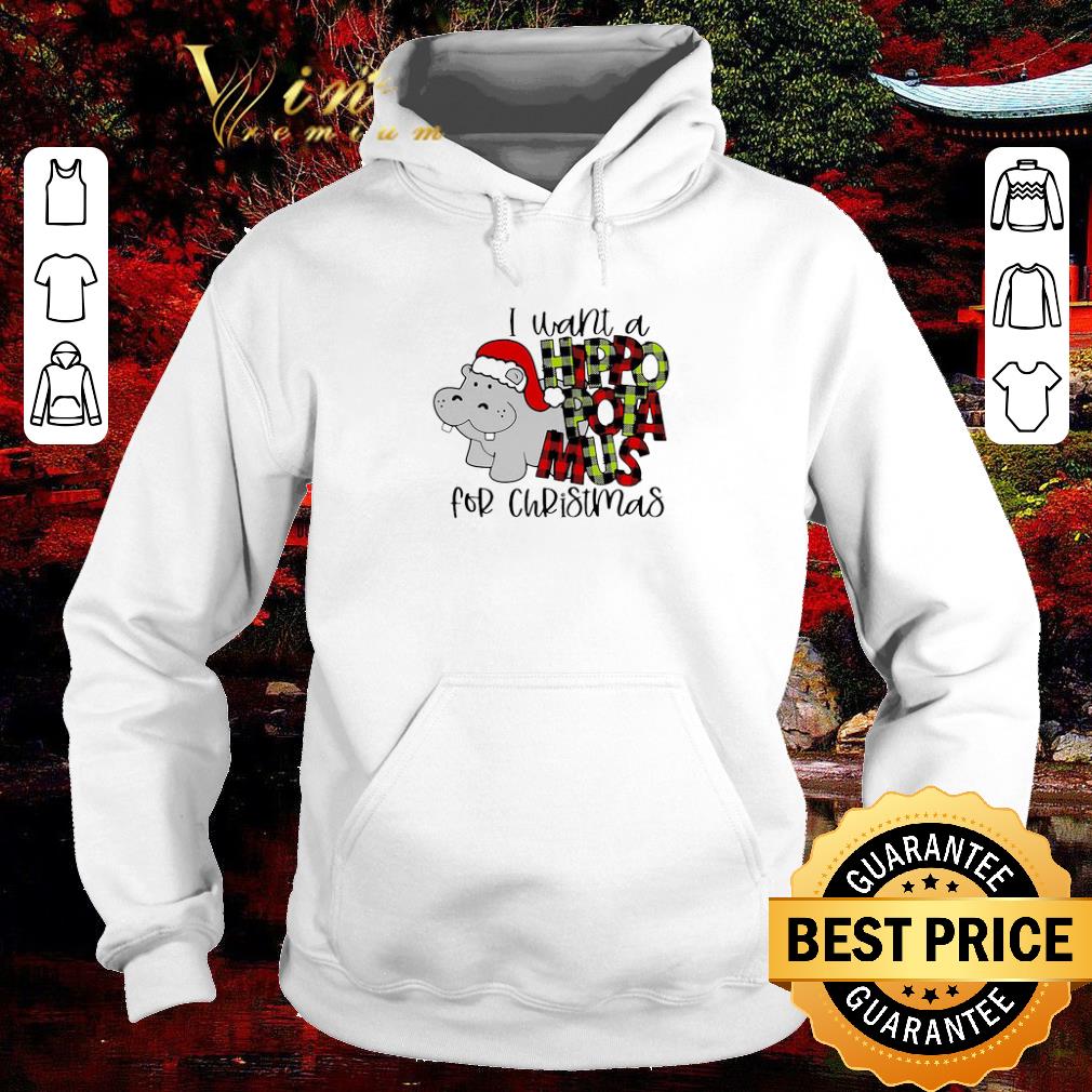 Official I Want A Hippopotamus For Christmas shirt