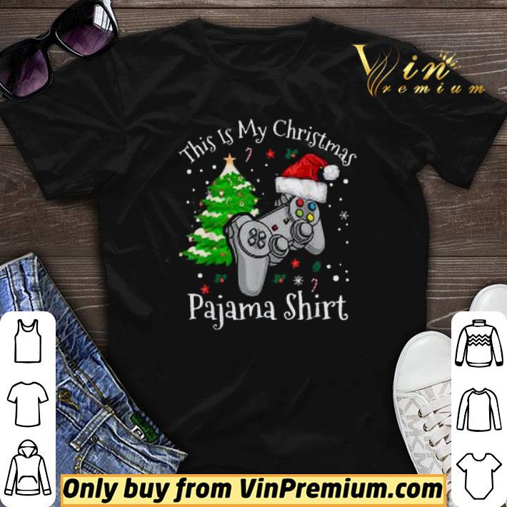 Santa Hat Gamer Video Game This Is My Christmas Pajama shirt sweater 6