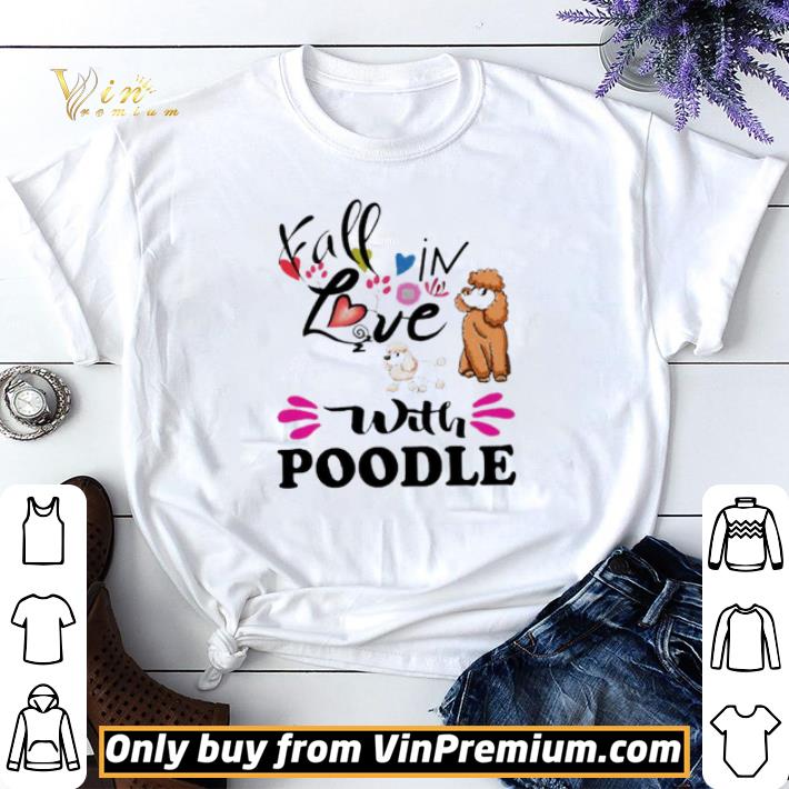 Fall in love with poodle shirt sweater 6