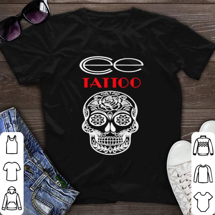 Original Cee Tattoo Candy skull shirt sweater 7