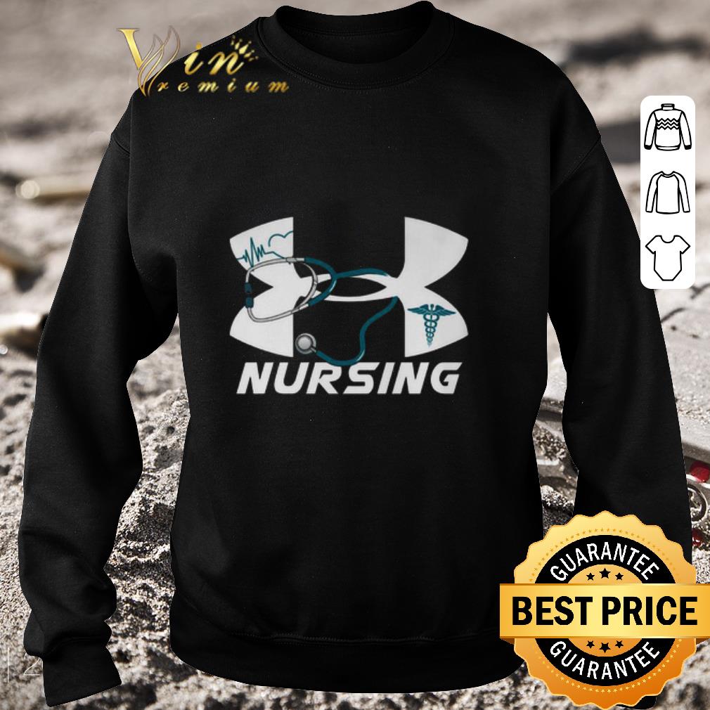 Funny Nursing Under Armour Logo shirt