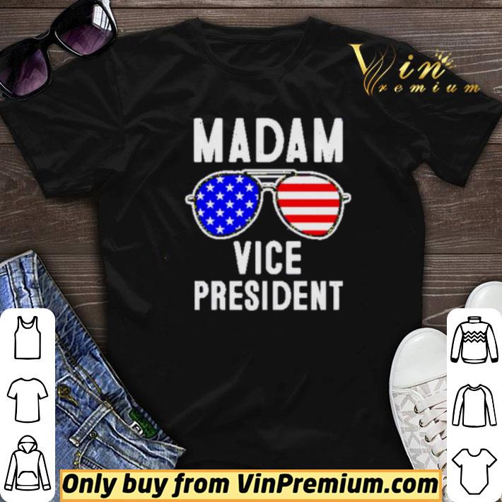 Madam Vice President Glasses American Flag shirt sweater 7