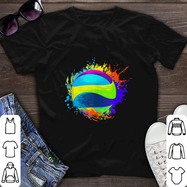 Top Splash Art Volleyball Volleyball shirt sweater 6