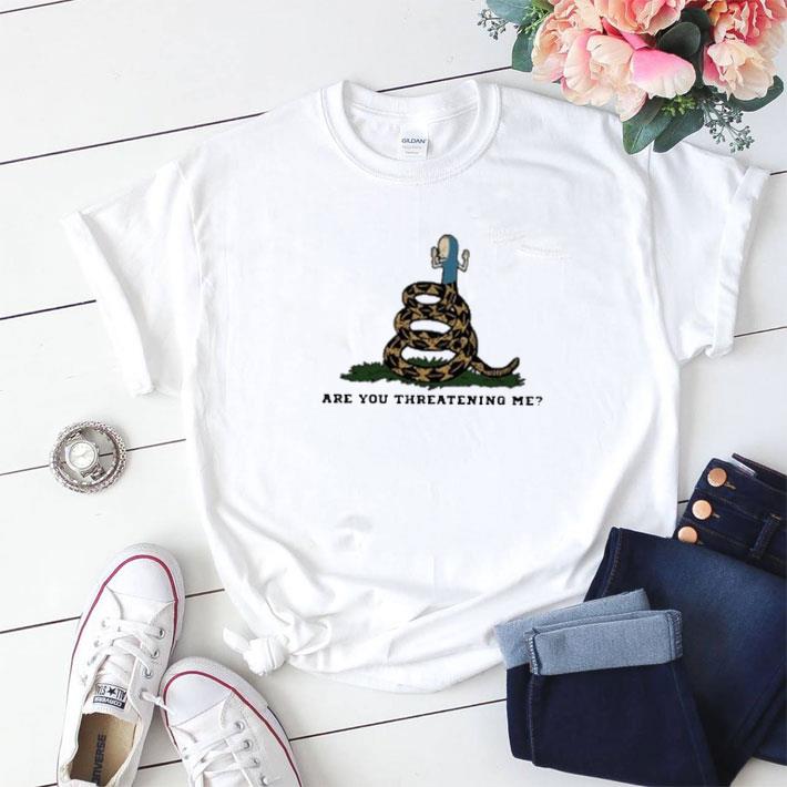 Top Flag Beavis Are you Threatening Me shirt sweater 7