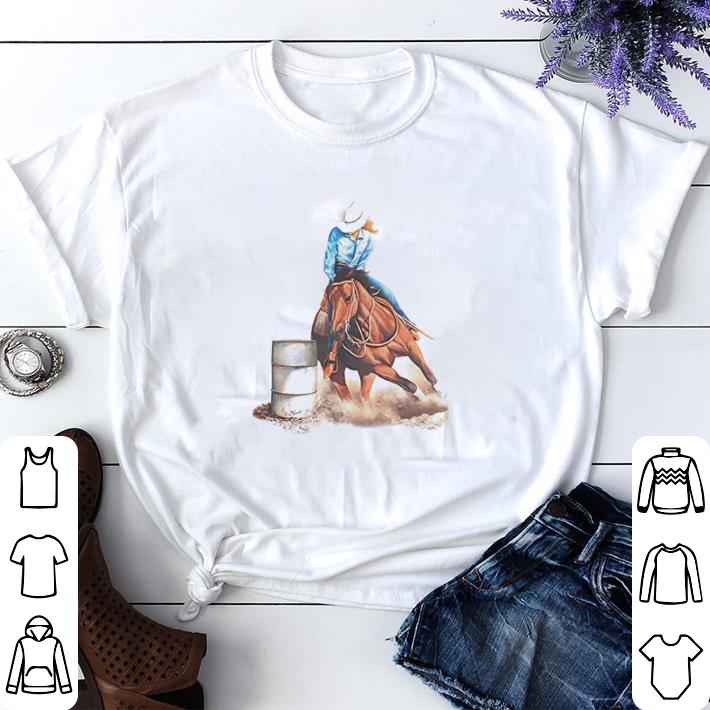 Nice Barrel racing raglan pajama barrel racing girls shirt sweater