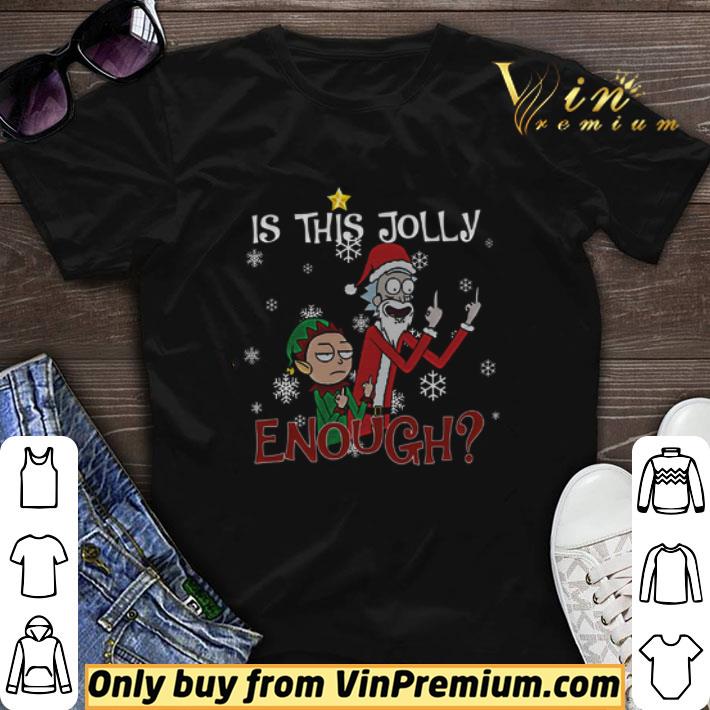 Rick And Morty Christmas Is This Jolly Enough shirt sweater 7