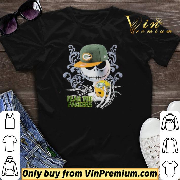 Jack Skellington fear the Packers 2020 shirt sweater 7