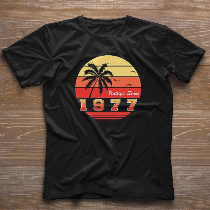 Premium Vintage Since 1977 Retro shirt 7