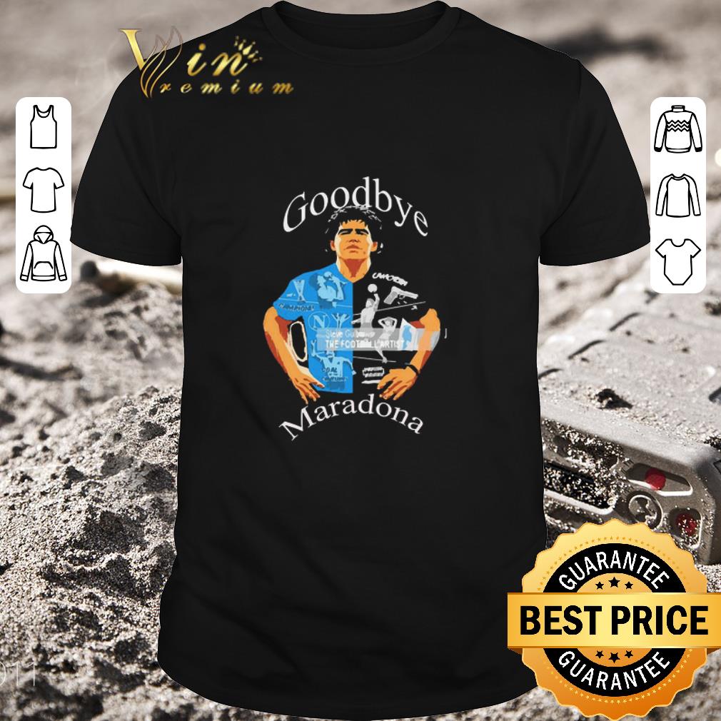 Top Goodbye Diego Maradona shirt 6