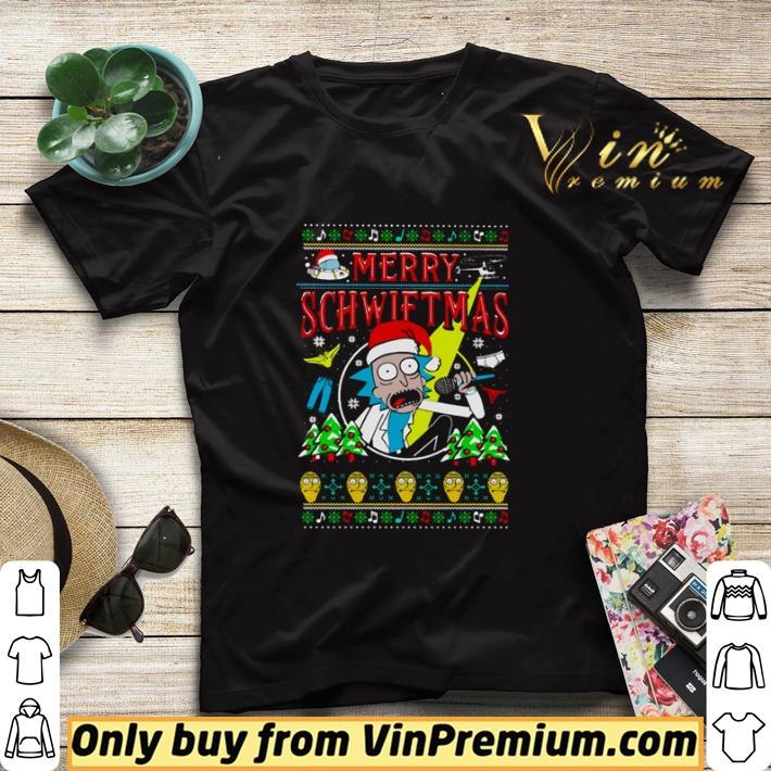 Singer Rick Sanchez merry schwiftmas shirt sweater
