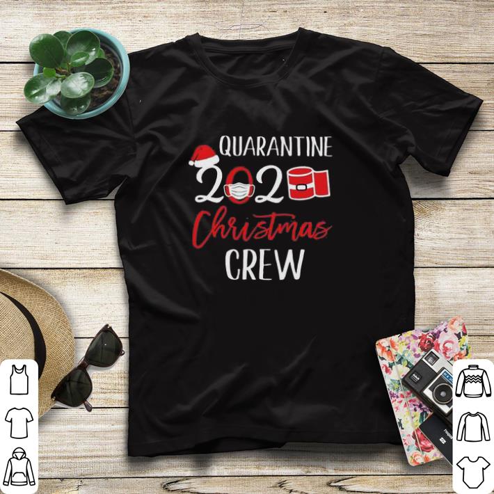 Nice Quarantine 2020 face mask Christmas crew shirt sweater