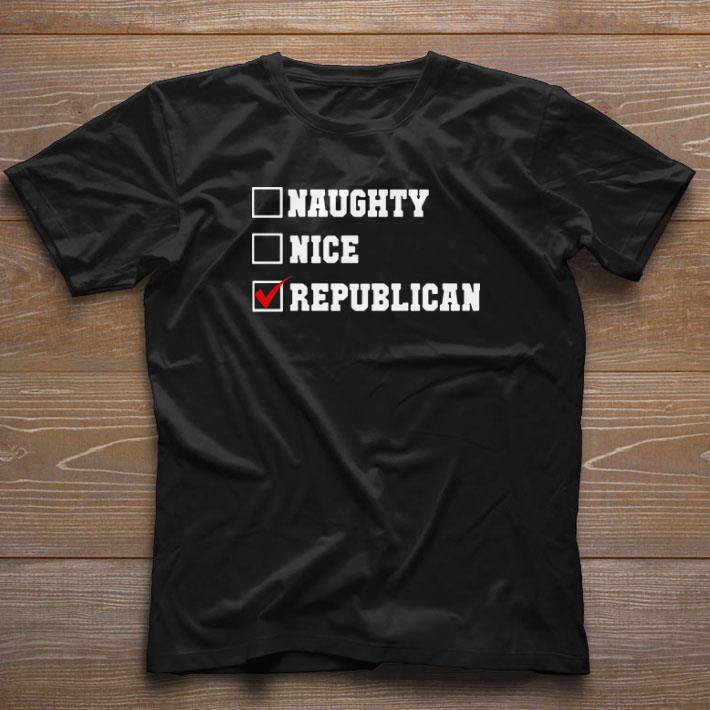 Official Naughty nice republican shirt 6