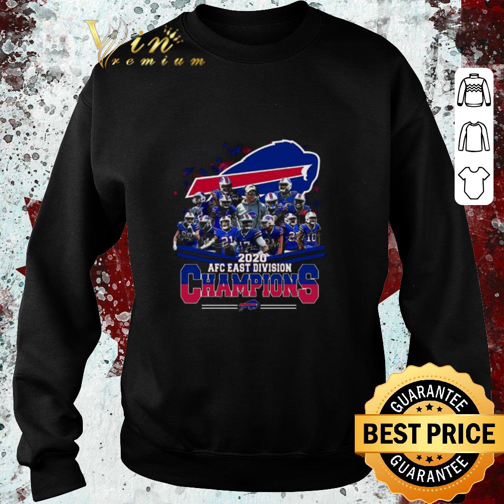 Funny NFL Team Buffalo Bills 2020 AFC East Division Champions shirt