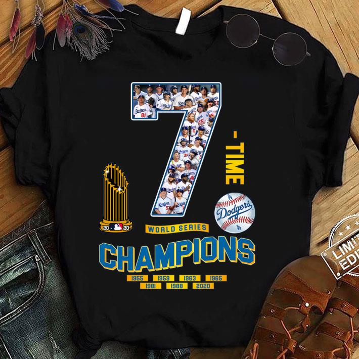 Original 7 Time Team MLB Los Angeles Dodgers World Series Champions shirt 9