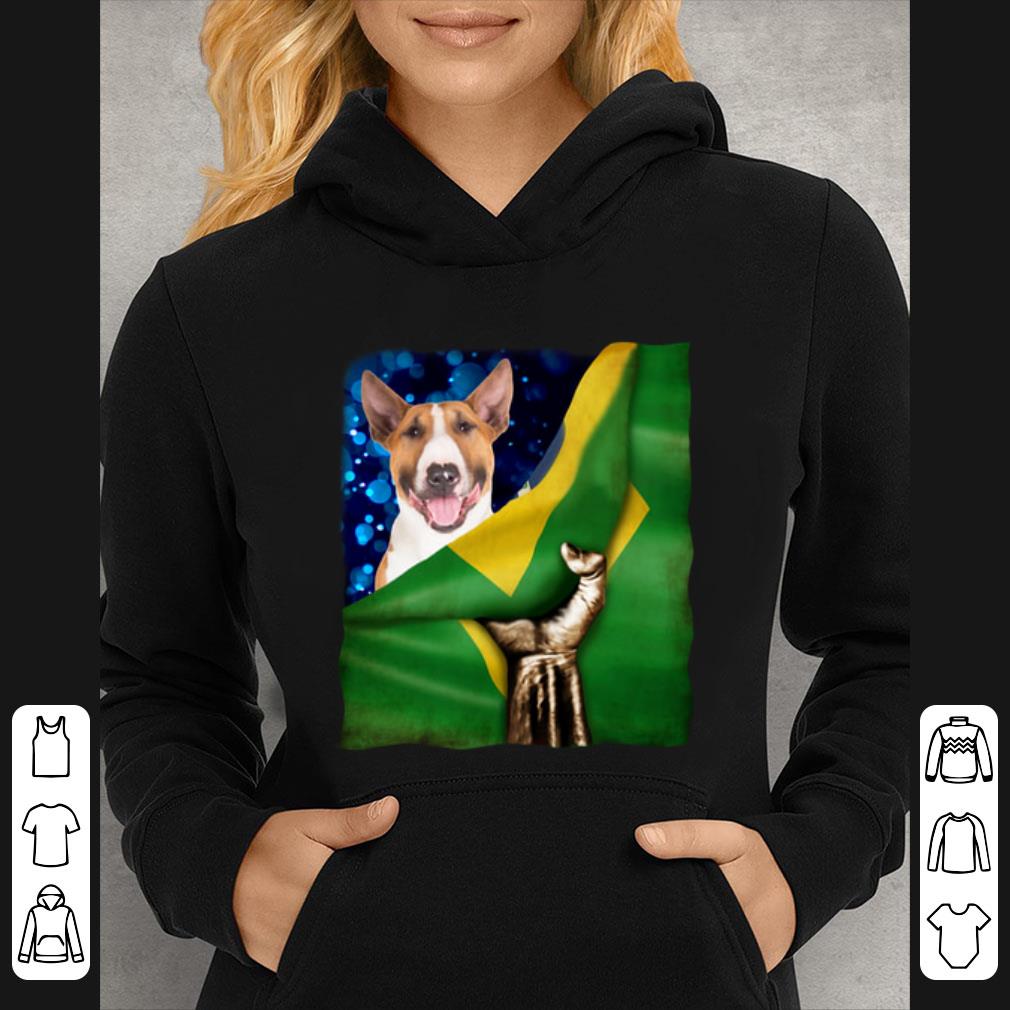 Nice Bandeira do Brasil Bull Terrier shirt