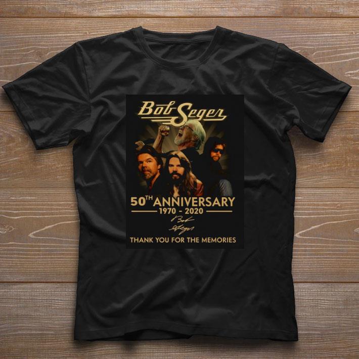 Pretty Bob Segen 50th Anniversary 1970-2020 Signed shirt 7