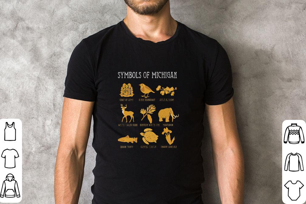 Original Symbols Of Michigan shirt Original Symbols Of Michigan shirt 2