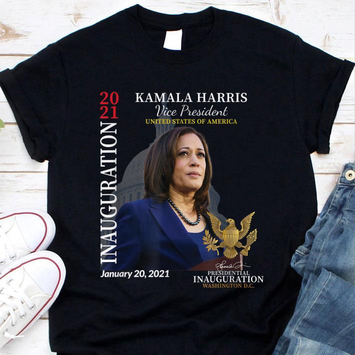Official Kamala Harris Vice President USA 2021 Inauguration Day Commemorative Souvenir shirt 6