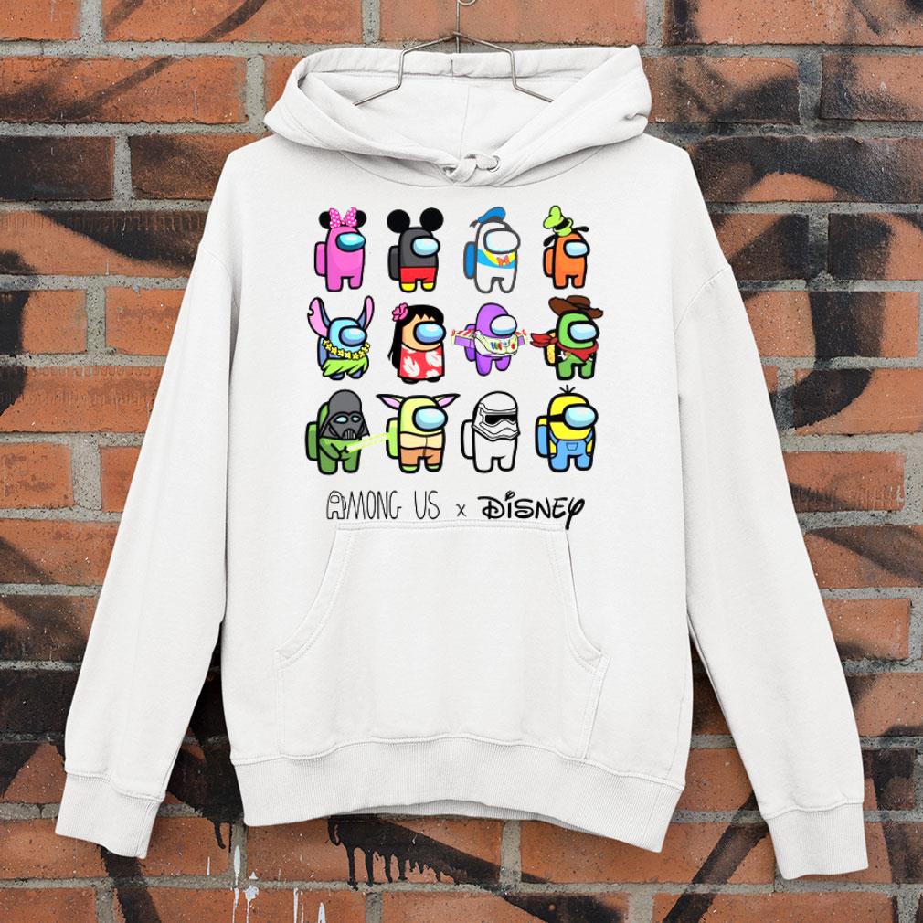 Best Among Us mashup Disney characters shirt 8 Best Among Us mashup Disney characters shirt