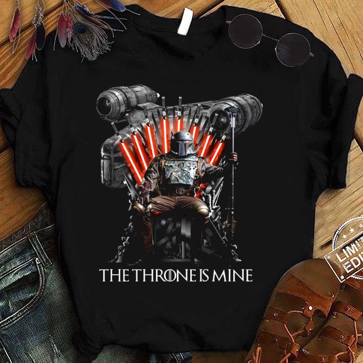 Hot Star Wars Mandalorian The Throne Is Mine Game Of Thrones shirt 8