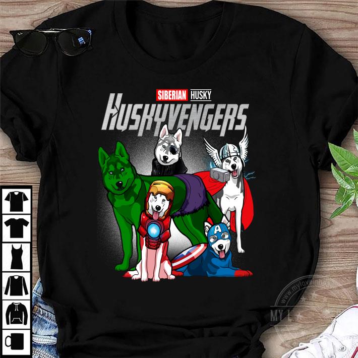 Hot Marvel Siberian Husky Huskyvengers Avengers Endgame Infinity War shirt 8
