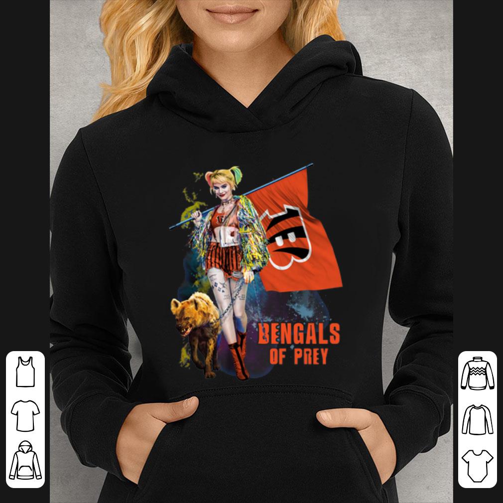 Pretty Harley Quinn Cincinnati Bengals Of Prey Flag shirt