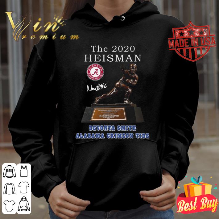 Original The 2020 Heisman Devonta Smith Signature Alabama Crimson Tide shirt 8 The 2020 Heisman Devonta Smith Signature Alabama Crimson Tide shirt