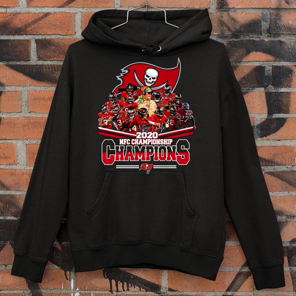 Funny Tampa Bay Buccaneers 2020 NFC Championship Champions shirt 8 Tampa Bay Buccaneers 2020 NFC Championship Champions shirt
