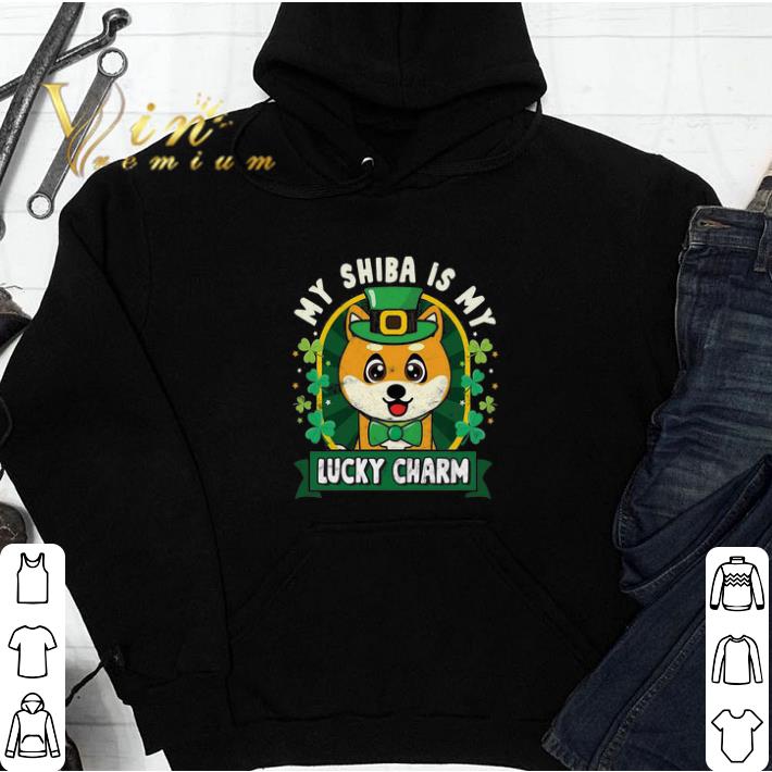 Top My Shiba Is My Lucky Charm St Patricks Day shirt sweatshirt