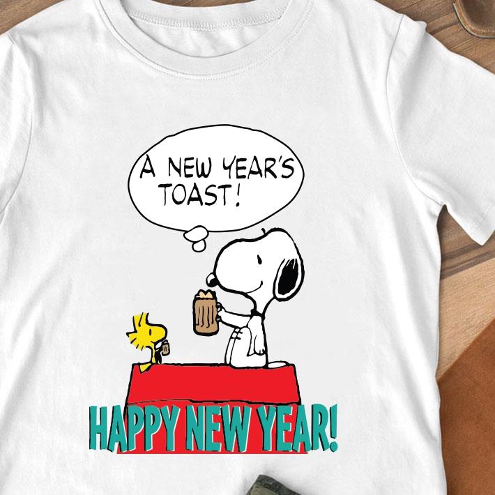 Premium Snoopy A New Years Toast Happy New Years shirt 8