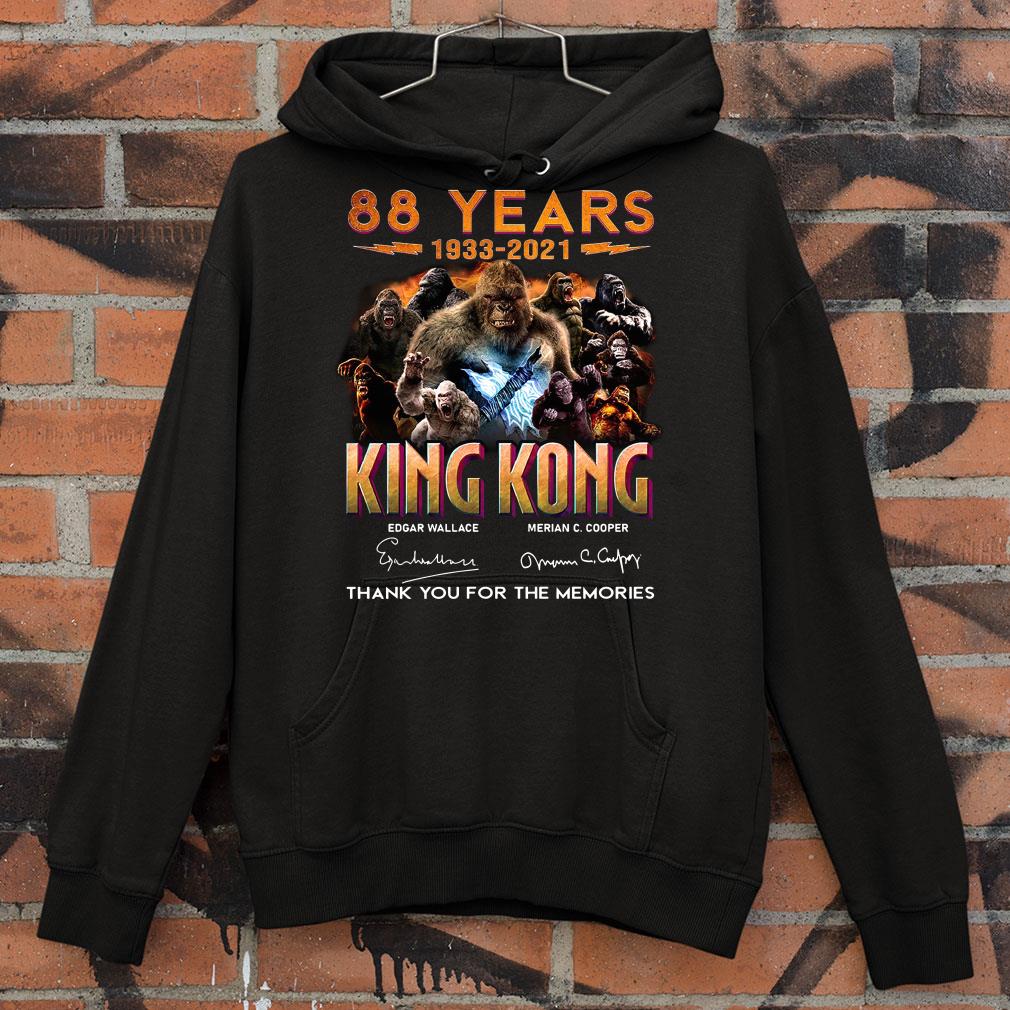 Official 88 Years 1933-2021 Of The King Kong Signatures Thank You For The Memories shirt 8 88 Years 1933-2021 Of The King Kong Signatures Thank You For The Memories shirt