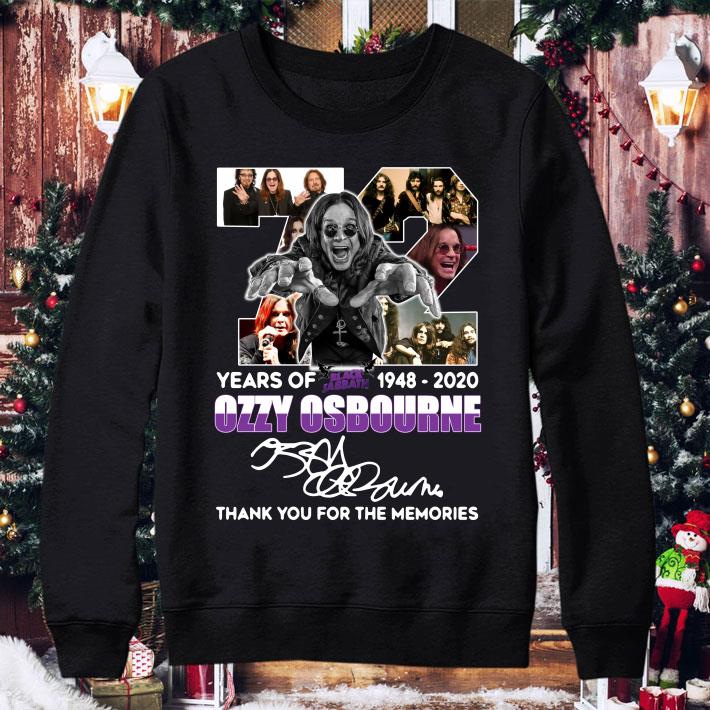 Official 72 years of Black Sabbath 1948-2020 Ozzy Osbourne signature shirt 8 72 years of Black Sabbath 1948-2020 Ozzy Osbourne signature shirt