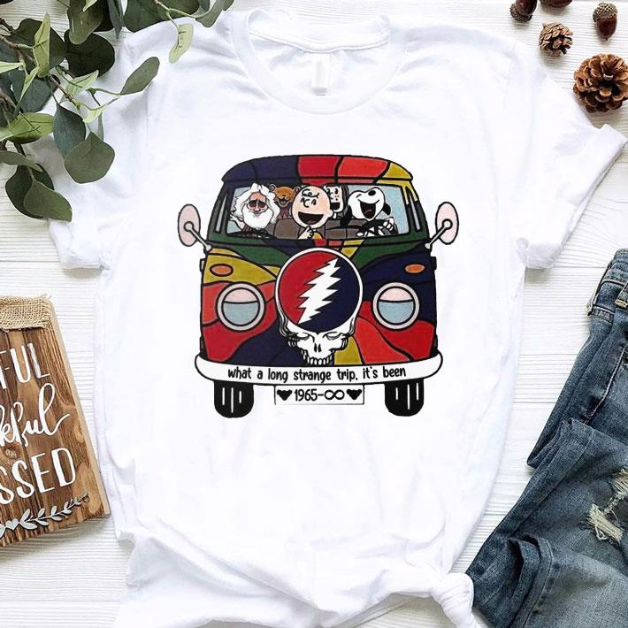 Official Snoopy And The Peanut Dancing Beer Lover What A Long Strange Trip It's Been shirt 9